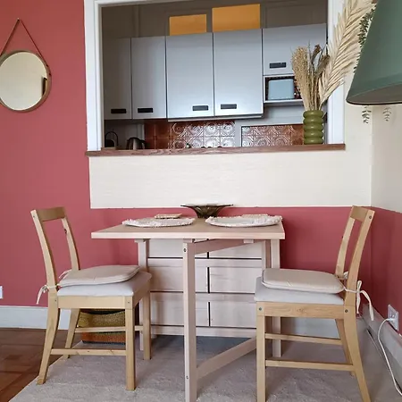 Charming T1 With Terrace And Sea View Apartamento Niza